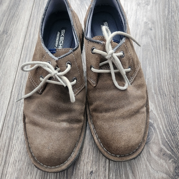 Skechers Mens Memory Foam Oxford Shoes 9.5 - Picture 11 of 12